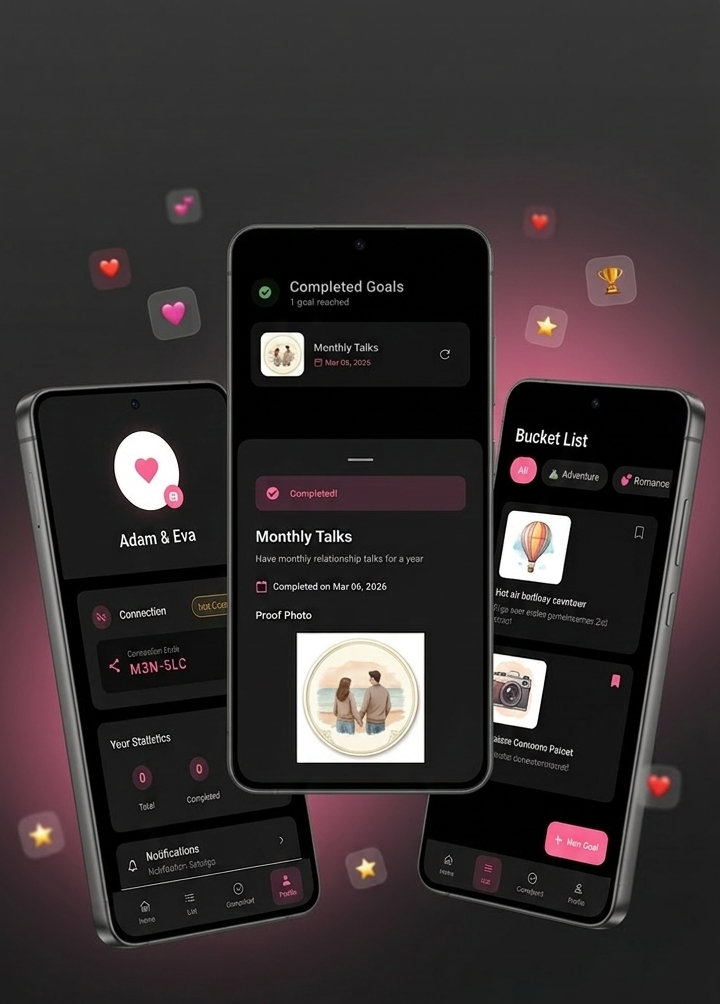 LoveGoals App Preview